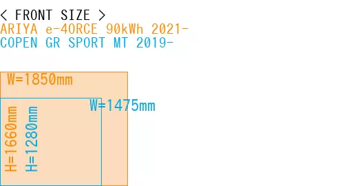 #ARIYA e-4ORCE 90kWh 2021- + COPEN GR SPORT MT 2019-